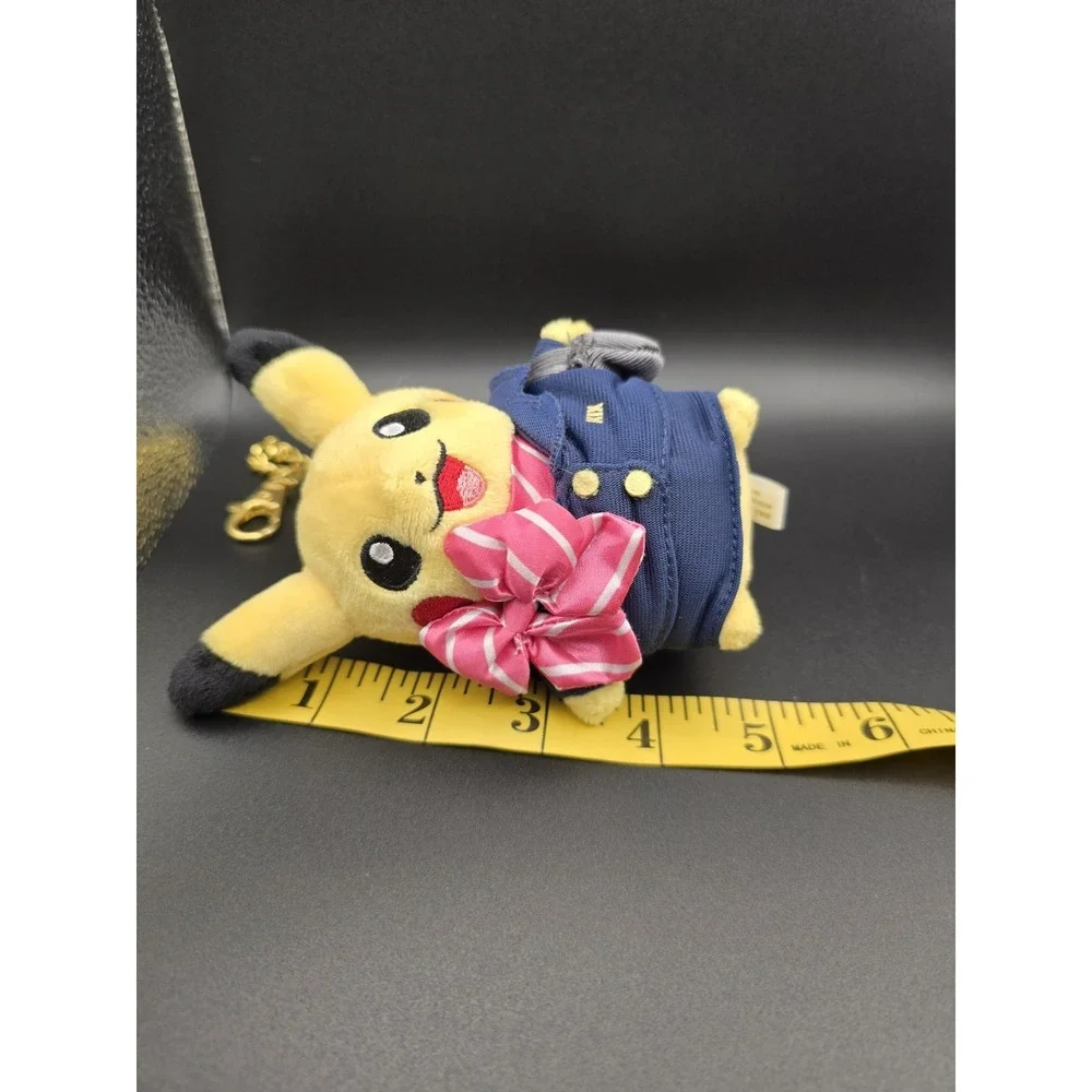 KEYCHAIN MASCOT CHARACTER PIKACHU POKEMON AIRPORT 2015 D0717 5 Inch